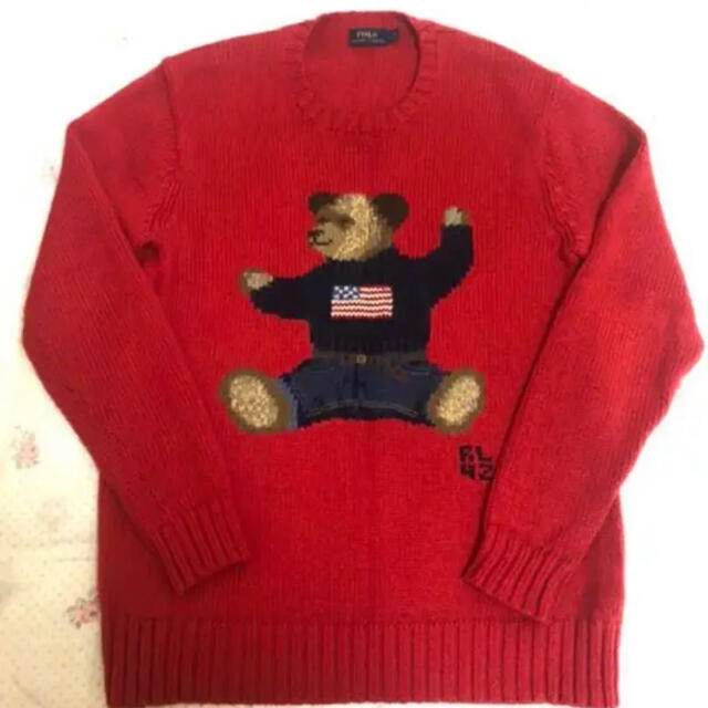 限定販売】 POLO RALPH LAUREN - ラルフローレン ポロベア ニット