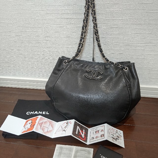 CHANEL★シャネル★ラムスキン★チェーンショルダーバッグ★トートバッグ