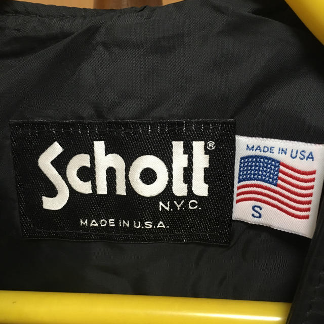 schott(ショット)の【新品】schott レザーベスト S メンズのトップス(ベスト)の商品写真