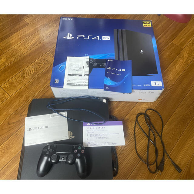 PlayStation4(プレイステーション4)のPlayStation4 Pro 500GBSSD換装済 CUH-7200B  エンタメ/ホビーのゲームソフト/ゲーム機本体(家庭用ゲーム機本体)の商品写真