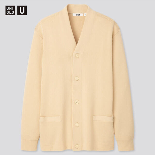 UNIQLO(ユニクロ)のミドルゲージVネックカーディガン メンズのトップス(カーディガン)の商品写真