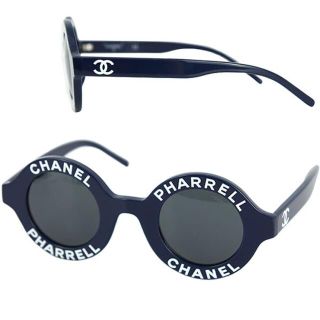 シャネル(CHANEL)のCHANEL サングラス ネイビー 新品 ファレル コラボ シャネル 1003(サングラス/メガネ)