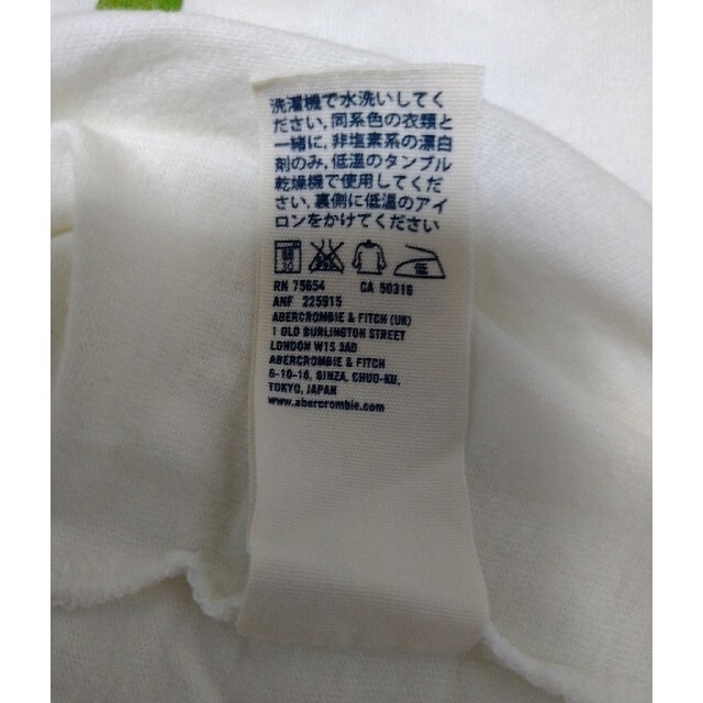 Abercrombie&Fitch(アバクロンビーアンドフィッチ)のアバクロボーイズ  TシャツXLサイズ(M相当) メンズのトップス(Tシャツ/カットソー(半袖/袖なし))の商品写真
