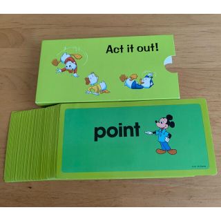 ディズニー(Disney)のDWE ゲームカード　act it out!(知育玩具)