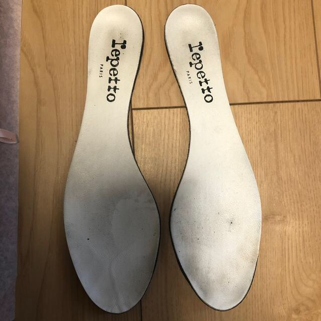 repetto(レペット)のそまりさま専用　レペット　37 黒　レインシューズ　中古　 レディースの靴/シューズ(バレエシューズ)の商品写真