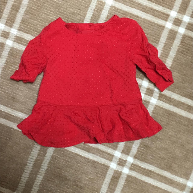 Old Navy(オールドネイビー)のOLDNAVY ブラウス&レギンス2T キッズ/ベビー/マタニティのキッズ服女の子用(90cm~)(ブラウス)の商品写真