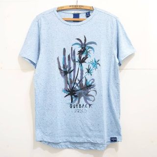 スコッチアンドソーダ(SCOTCH & SODA)のSCOTCH&SODA  スコッチ&ソーダ   ラウンドカットTシャツ (Tシャツ/カットソー(半袖/袖なし))