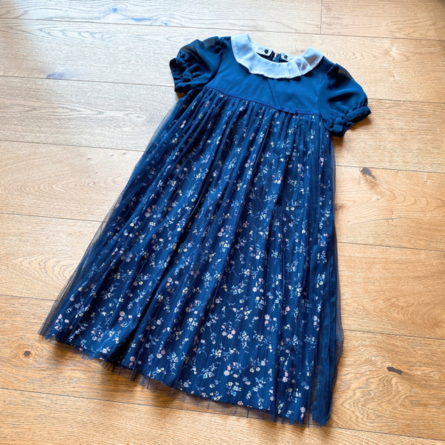 kumikyoku(組曲) - 新品 組曲キッズ ワンピース 花柄シフォン