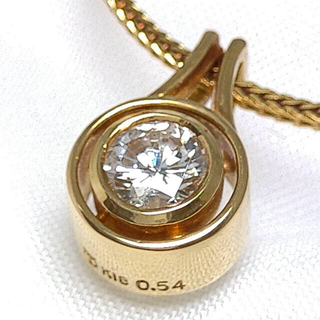 k18 TASAKI ダイヤモンド ネックレス 0.54ct 田崎真珠