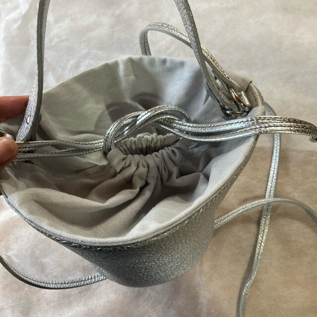 Ayako Pottery Bag シルバー　silver