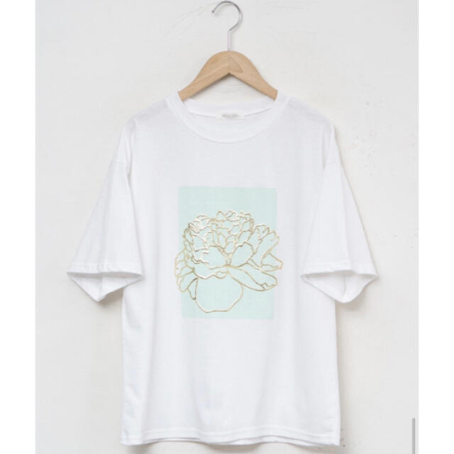 dholic(ディーホリック)の新品！韓国 DHOLIC ディーホリック プリントTシャツ 半袖 レディースのトップス(Tシャツ(半袖/袖なし))の商品写真