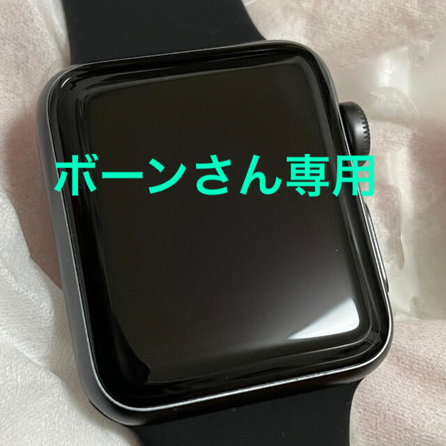 Apple Watch - Apple Watch series3 38mm スペースグレイ ジャンク品の