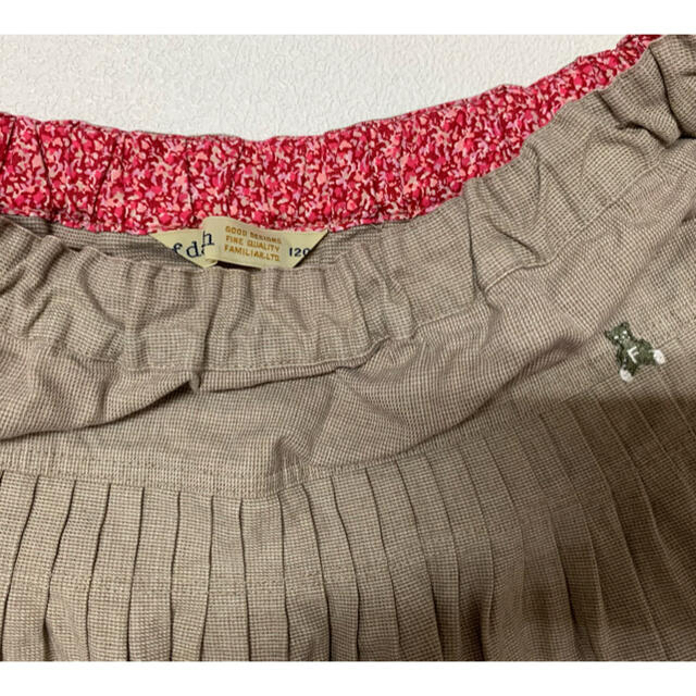 familiar(ファミリア)の美品  ファミリアfamiliar スカート　120cm キッズ/ベビー/マタニティのキッズ服女の子用(90cm~)(スカート)の商品写真