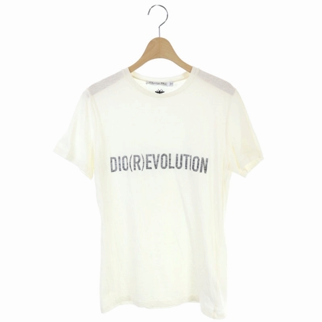 Christian Dior(クリスチャンディオール)のクリスチャンディオール Tシャツ カットソー 半袖 英字プリント レディースのトップス(Tシャツ(半袖/袖なし))の商品写真