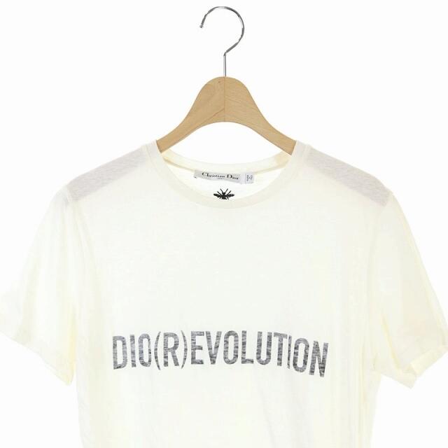 Christian Dior(クリスチャンディオール)のクリスチャンディオール Tシャツ カットソー 半袖 英字プリント レディースのトップス(Tシャツ(半袖/袖なし))の商品写真