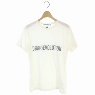 クリスチャンディオール(Christian Dior)のクリスチャンディオール Tシャツ カットソー 半袖 英字プリント(Tシャツ(半袖/袖なし))