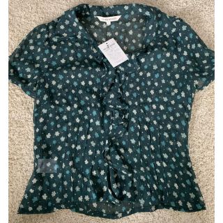 ローラアシュレイ(LAURA ASHLEY)のブラウス　レディース　新品　シャツ(シャツ/ブラウス(半袖/袖なし))