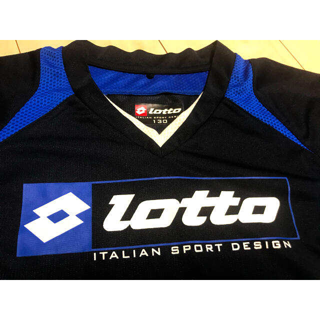 lotto(ロット)のLotto ロット Tシャツ 130 キッズ/ベビー/マタニティのキッズ服男の子用(90cm~)(Tシャツ/カットソー)の商品写真