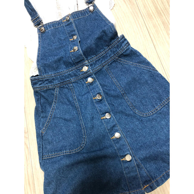 FOREVER 21(フォーエバートゥエンティーワン)のスカートサロペット レディースのパンツ(サロペット/オーバーオール)の商品写真