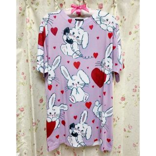 ミルク(MILK)の新品同様 MILKBOY bunnyplay Tシャツ 人気商品 うさぎ レア(Tシャツ(半袖/袖なし))