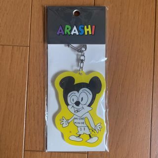 アラシ(嵐)の【新品未使用】嵐 二宮和也 展覧会 ディズニー アクリルキーチェーン(アイドルグッズ)