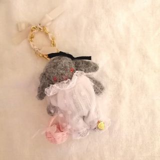 確認用　うさぎ　ぬいぐるみ　ハンドメイド　チャーム(ぬいぐるみ)