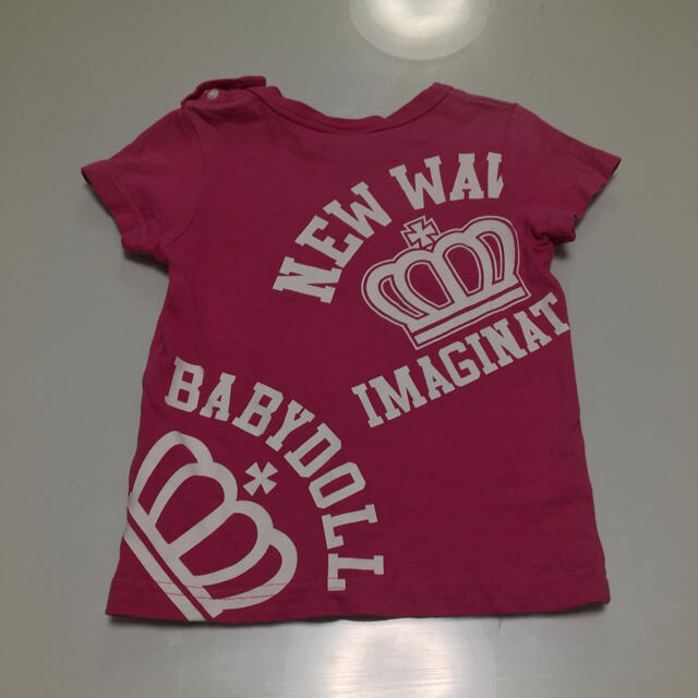 BABYDOLL(ベビードール)のBABY DOLL Tシャツ90 キッズ/ベビー/マタニティのキッズ服女の子用(90cm~)(Tシャツ/カットソー)の商品写真