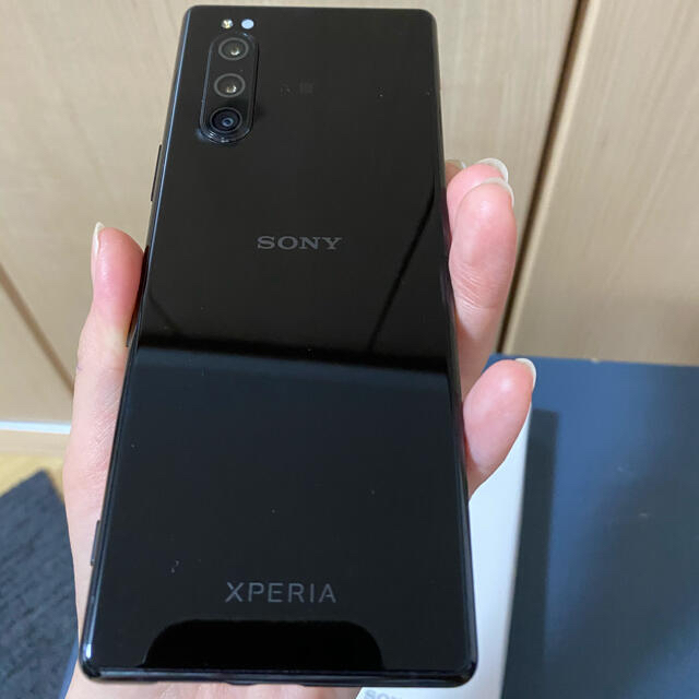 【美品】Xperia5 simフリー 黒　128GB