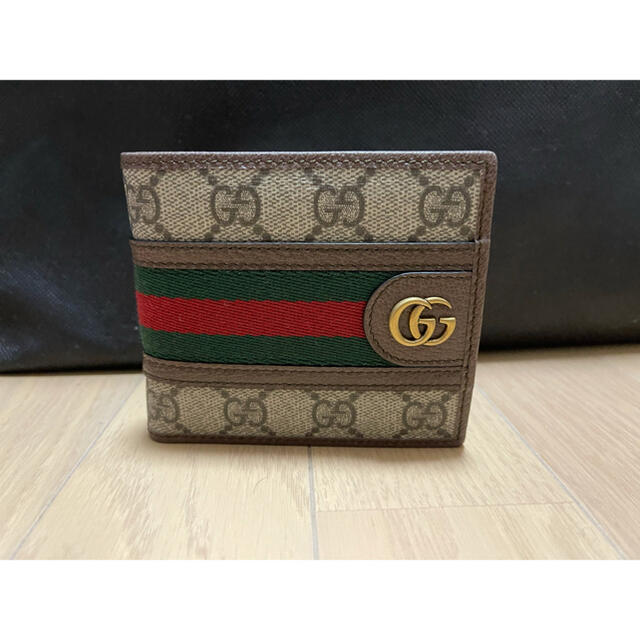 Gucci(グッチ)の★超破格セール★ 新品　GUCCI オフィディア　折り財布 メンズのファッション小物(折り財布)の商品写真