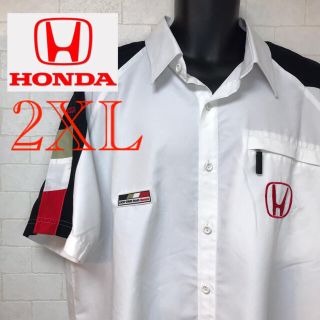 ホンダ(ホンダ)の希少な 2XL！BAR HONDA  F1ピットシャツ(シャツ)