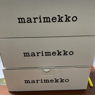 マリメッコ(marimekko)のマリメッコ ラテマグ空箱3つ(ショップ袋)