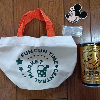 ディズニー(Disney)のディズニー　FUNFUNTIME  手提げバッグ　いろいいろおかいもの(その他)