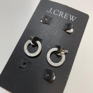 ジェイクルー(J.Crew)のロサンジェルス購入　J crew ピアス　ホワイト(ピアス)