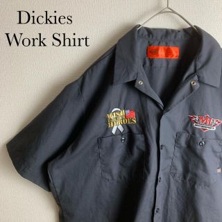 Dickies - US ビンテージ 古着 ディッキーズ オレンジタグ 刺繍 半袖 ...