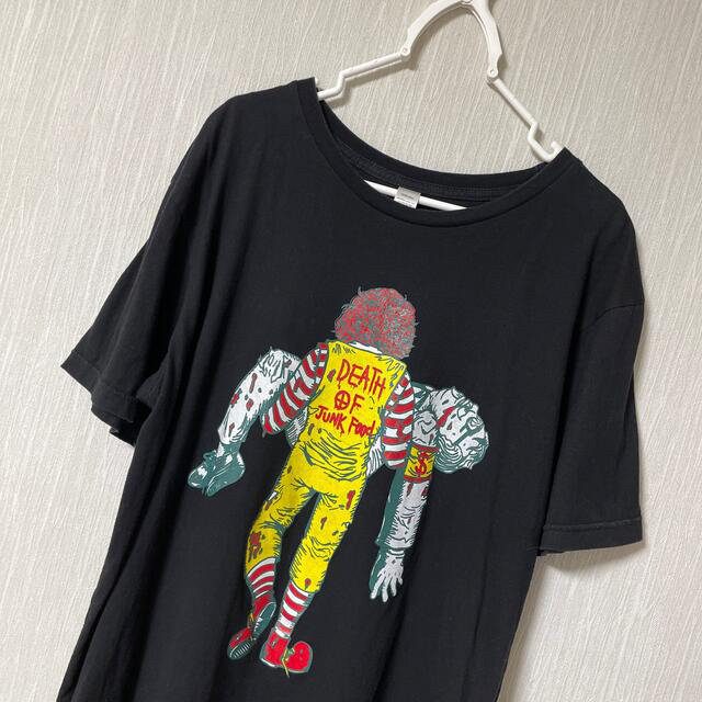 マクドナルド(マクドナルド)のマクドナルド×カーネルおじさん パロディーTシャツ  メンズのトップス(Tシャツ/カットソー(半袖/袖なし))の商品写真