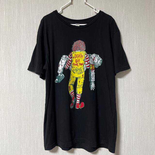 マクドナルド(マクドナルド)のマクドナルド×カーネルおじさん パロディーTシャツ  メンズのトップス(Tシャツ/カットソー(半袖/袖なし))の商品写真