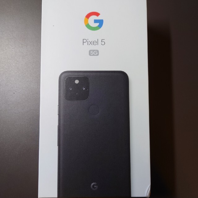 Google Pixel(グーグルピクセル)のPixel5 Google Store SIMフリーモデル Just Black スマホ/家電/カメラのスマートフォン/携帯電話(スマートフォン本体)の商品写真