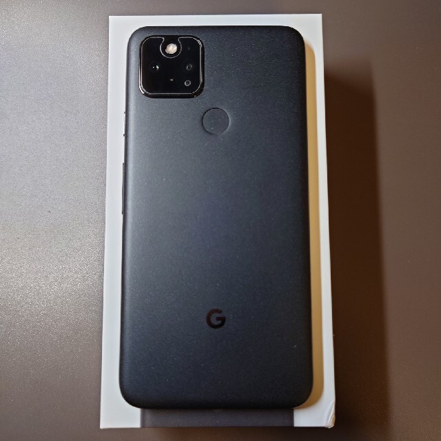 Google Pixel(グーグルピクセル)のPixel5 Google Store SIMフリーモデル Just Black スマホ/家電/カメラのスマートフォン/携帯電話(スマートフォン本体)の商品写真