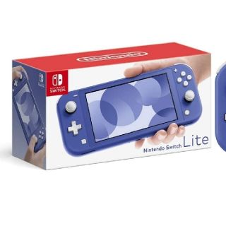 ニンテンドウ(任天堂)の新品 Switch Lite ブルー 本体(家庭用ゲーム機本体)