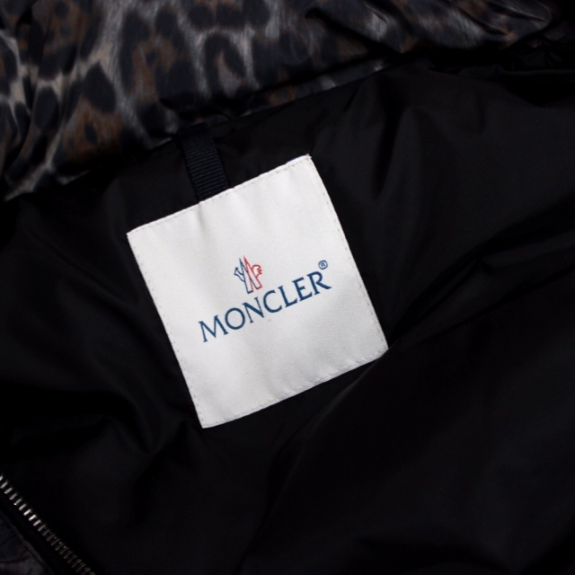 MONCLER - モンクレール MONCLER レオパード 切り替え ARGENTEE MONCLER - モンクレール MONCLER レオパード 切り替え ARGENTEE