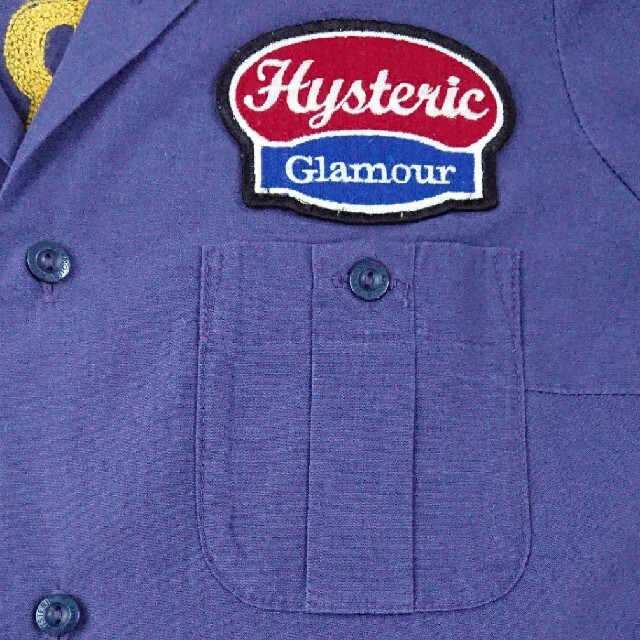 HYSTERIC GLAMOUR(ヒステリックグラマー)のヒステリックグラマー HYSTERIC GLAMOUR シャツ 半袖  レディースのトップス(シャツ/ブラウス(半袖/袖なし))の商品写真