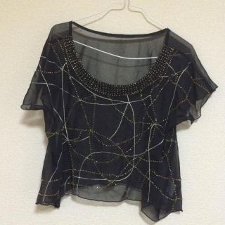 ムルーア(MURUA)のMURUA シースルートップス(Tシャツ(半袖/袖なし))