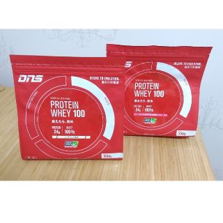 ディーエヌエス(DNS)の【新品・未開封】PROTEIN WHEY 100 プロテイン　2個セット(プロテイン)