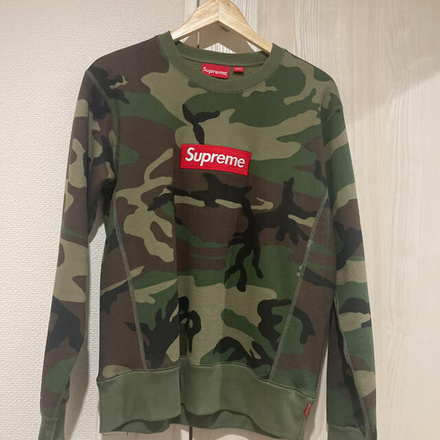 supreme box logo crewneck カモ 【返品?交換対象商品】 www.gold-and ...