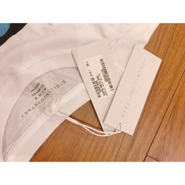 Stella McCartney(ステラマッカートニー)のステラマッカートニー ジュニア　レディース　ロゴ　tシャツ レディースのトップス(Tシャツ(半袖/袖なし))の商品写真