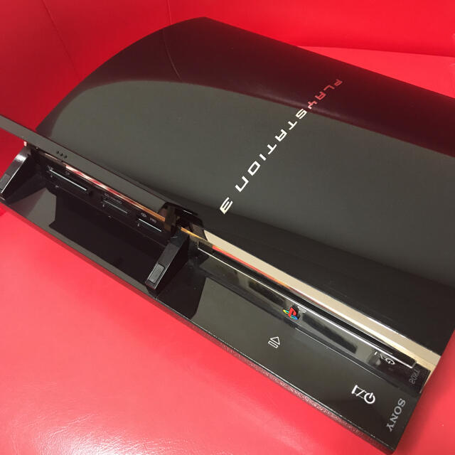 PlayStation3(プレイステーション3)の【美しい商品】【静音1点限り】★PS3 CECHA00 60GB★初期型最上機種 エンタメ/ホビーのゲームソフト/ゲーム機本体(家庭用ゲーム機本体)の商品写真