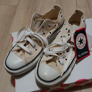 コンバース(CONVERSE)の新品未使用／コンバース ドット刺繍のハイカットオールスター(スニーカー)