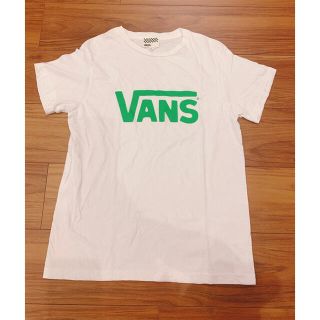 ヴァンズ(VANS)のヴァンズ　vans ロゴ logo tシャツ　レディース　緑　グリーン (Tシャツ(半袖/袖なし))