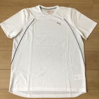 プーマ(PUMA)のプーマ  メンズ　半袖　Tシャツ Lサイズ　白　XLサイズ(日本サイズ)(Tシャツ/カットソー(半袖/袖なし))