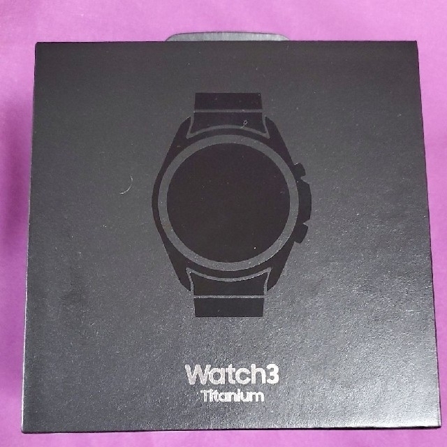 【初回限定お試し価格】 Galaxy - 新品未開封　galaxy watch 3 titanium 腕時計(デジタル)